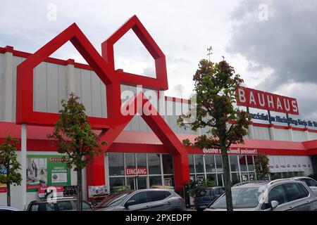 Bauhaus Baumarkt, Filiale der schweizerischen Bauhaus AG Symbolbild