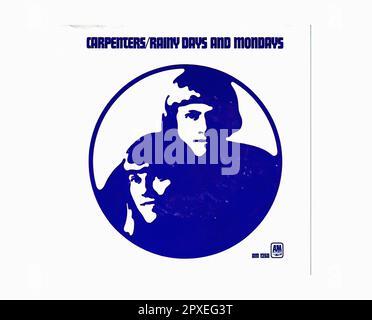 Carpenters – Rainy Days And Mondays (1971, Vinyl) - Discogs