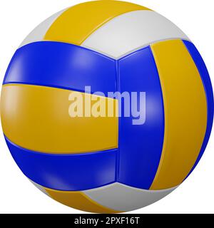 Isolated volleyball ball realistic illustration Stock Vector