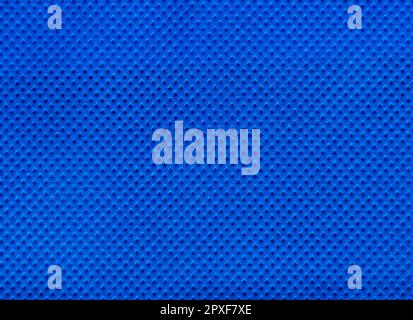 Blue texture background of nonwoven or spunbond fabric Stock Photo