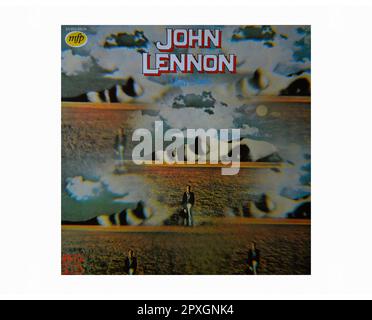John Lennon - Mind Games - Vintage L.P Music Vinyl Record Stock Photo