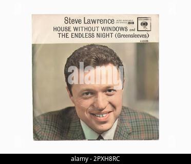 Lawrence Steve - 1962 08 A - Vintage 45 R.P.M Music Vinyl Record Stock Photo