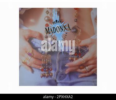 Madonna - Like A Prayer - Vintage vinyl album cover Stock Photo - Alamy