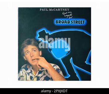 PAUL MCCARTNEY, GIVE MY REGARDS TO BROAD STREET, 1984 Stock Photo