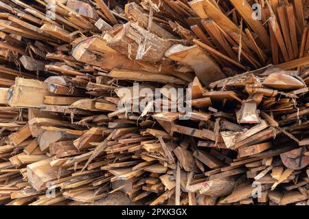 Scrap Wood Pile Stock Photo - Alamy