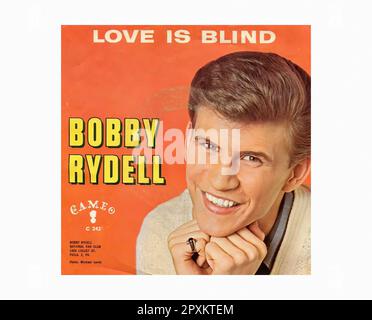 Rydell Bobby - 1963 02 B - Vintage 45 R.P.M Music Vinyl Record Stock Photo