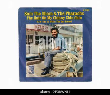 Sam The Sham - 1966 09 A - Vintage 45 R.P.M Music Vinyl Record Stock Photo