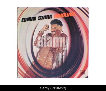 Starr, Edwin - Vintage Vinyl Record Sleeve Stock Photo