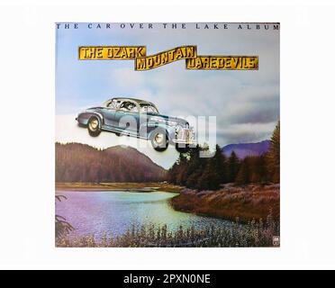 The Ozark Mountain Daredevils - The Car Over The Lake Album - Vintage L.P Music Vinyl Record Stock Photo