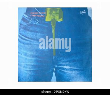 The Rolling Stones - Sticky Fingers (russian cover) - Vintage L.P Music Vinyl Record Stock Photo