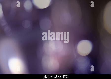 purple bokeh glitter for background and multi useful Stock Photo
