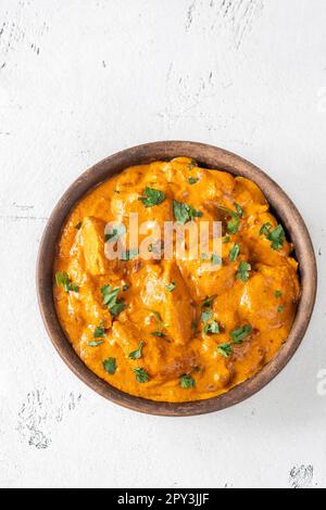 Chicken tikka masala - roasted marinated chicken chunks in a spiced sauce Stock Photo