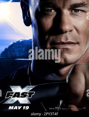 FAST X, (aka FAST & FURIOUS 10), poster, from left: Alan Ritchson, Brie  Larson, Jason Statham, Jason Momoa, John Cena, Charlize Theron, Daniela  Melchior, 2023. © Universal Pictures / Courtesy Everett Collection Stock  Photo - Alamy