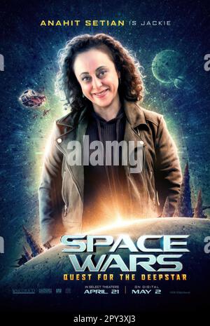 SPACE WARS: QUEST FOR THE DEEPSTAR, character poster, Anahit Setian, 2022.  © Uncork'd Entertainment / Courtesy Everett Collection Stock Photo - Alamy