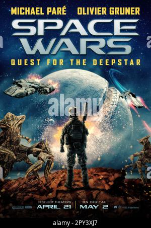 SPACE WARS: QUEST FOR THE DEEPSTAR, character poster, Sarah French, 2022. ©  Uncork'd Entertainment / Courtesy Everett Collection Stock Photo - Alamy