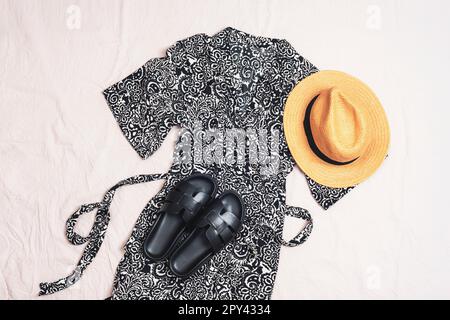 Hipster outfit and hat accessory. Casual outfit spring season. Menswear and male  fashion concept. Man bearded hipster stylish fashionable coat and hat. Comfortable  outfit. Comfortable with his style Stock Photo - Alamy