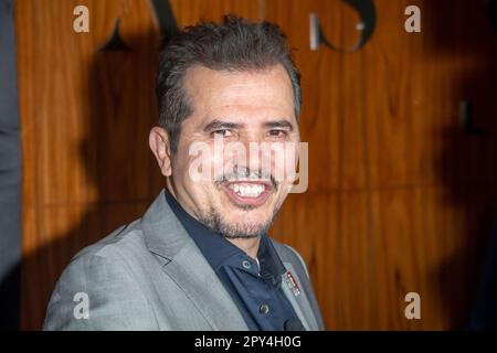 New York, New York, USA. 2nd May, 2023. (NEW) NGLmitu Streaming Platform Launch Event. May 02, 2023, New York, New York, USA: John Lequizamo attends the NGLmitu Streaming Platform Launch Event at Ascent Lounge on May 2, 2023 in New York City. (Credit Image: © M10s/TheNEWS2 via ZUMA Press Wire) EDITORIAL USAGE ONLY! Not for Commercial USAGE! Credit: ZUMA Press, Inc./Alamy Live News Stock Photo