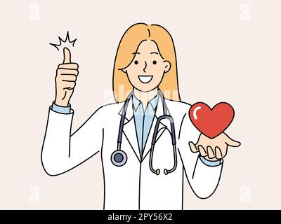 medical illustration of how the human heart works Stock Photo - Alamy