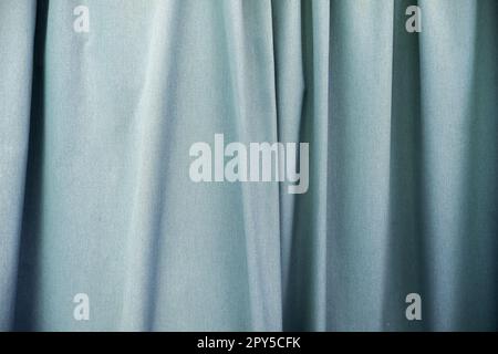 Blue curtain background Stock Photo
