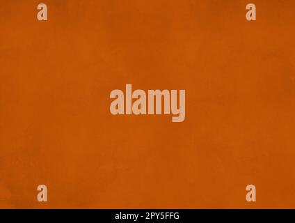 Empty orange brown concrete wall background Stock Photo