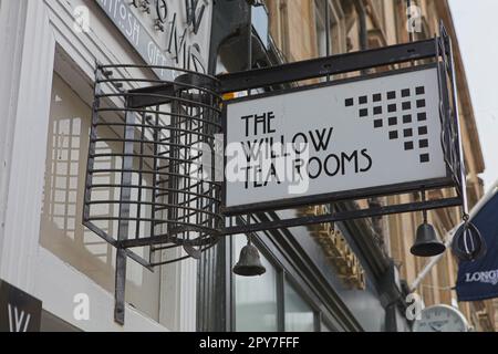 The Willow Tea Rooms in Buchanan Street, Glasgow Stock Photo