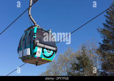 Ben Nevis cable car system Stock Photo