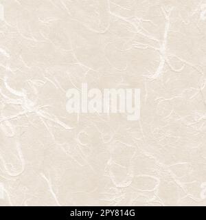 Natural japanese recycled paper texture. Square background Stock Photo