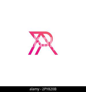 AP Logo Design. Letter PA Logo Vector Stock Vector
