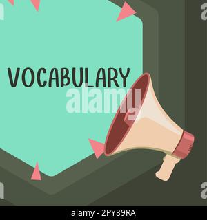 Writing displaying text Vocabulary, Business overview collection of ...