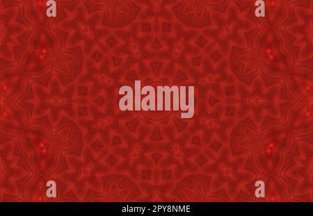 Red background with abstract pattern Stock Photo