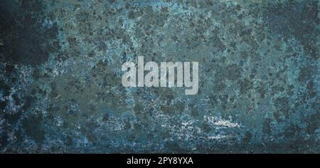 Grunge vintage blue metal background texture Stock Photo