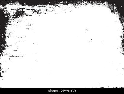 Scratched  Gritty Grunge Background Texture Vector. Dust Overlay Distress Grainy Grungy Effect and Decorative Noise Effect. Distressed Backdrop Vector Stock Vector