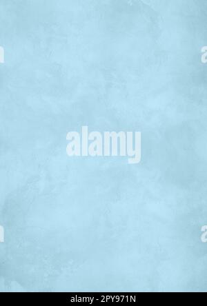 Empty light blue concrete wall background Stock Photo