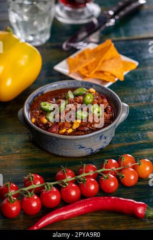 chili con carne Stock Photo