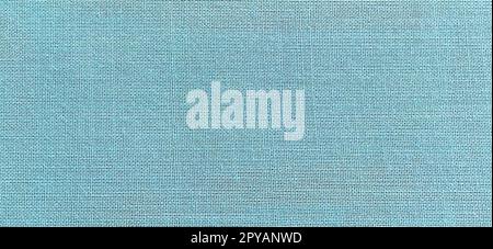 blue-green background of intertwined threads and rows. Banner. Fabric ...