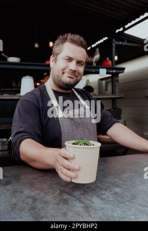 Seafood Chowder at the Hidden Hut on the 30th October 2022 at Porthcurnick Beach, Cornwall, England. Credit: SMP News Stock Photo