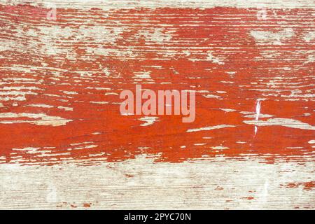 Old red painted wood texture Stock Photo
