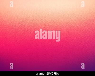 Abstract pink and purple background with texture. Close-up of paper surface with light and color gradient. Side lighting. Vivid purple or magenta shade Stock Photo