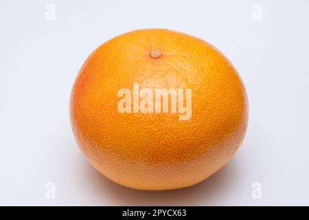 Orange Grapefruit isolated on white background Stock Photo