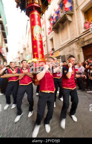 Candelieri 2011. Sassari. Sardegna. Italy Stock Photo