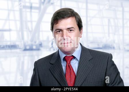 businessman portrait at the office Stock Photo