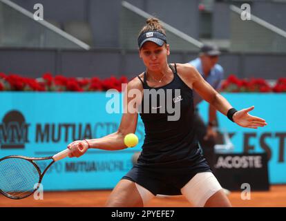 Madrid, Spain. 03rd May, 2023. Veronika Kudermetova during the Mutua Madrid Open 2023, ATP Masters 1000 tennis tournament on May 3, 2023 at Caja Magica in Madrid, Spain. Photo by Laurent Lairys/ABACAPRESS.COM Credit: Abaca Press/Alamy Live News Stock Photo