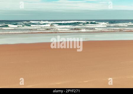 Seascape of the Bordeira's beach in the Natural Park of Southwest Alentejo and Vicentine coast Stock Photo