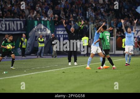 Rome, . 03rd May, 2023. Rome, Italy 03.05.2023: in action during the Serie A 2022/2023 soccer match, day 33, between SS Lazio vs Sassuolo at Olympic stadium in Rome, Italy. Credit: Independent Photo Agency/Alamy Live News Stock Photo