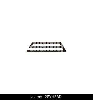Letter g gold geometric symbol simple logo vector Stock Vector