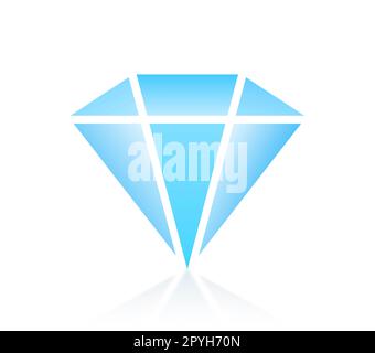 Key Shape 3d Diamond Art Illustration Stock Illustration - Illustration of  jewelry, jewellery: 10894627