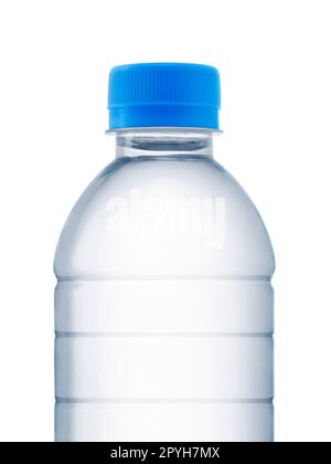 close up of a plastic bottles on white background Stock Photo