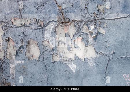 Grunge Blue concrete wall background texture Stock Photo