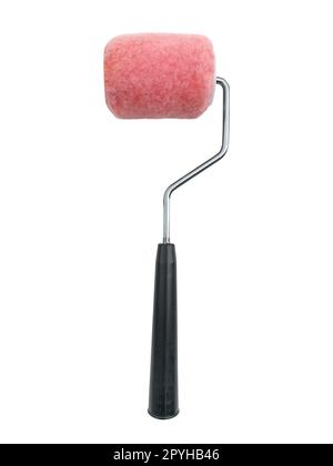 Paint roller isolated on white background Stock Photo