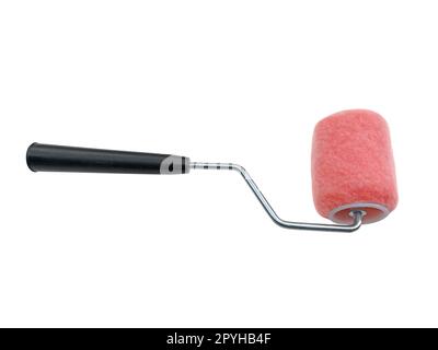 Paint roller isolated on white background Stock Photo
